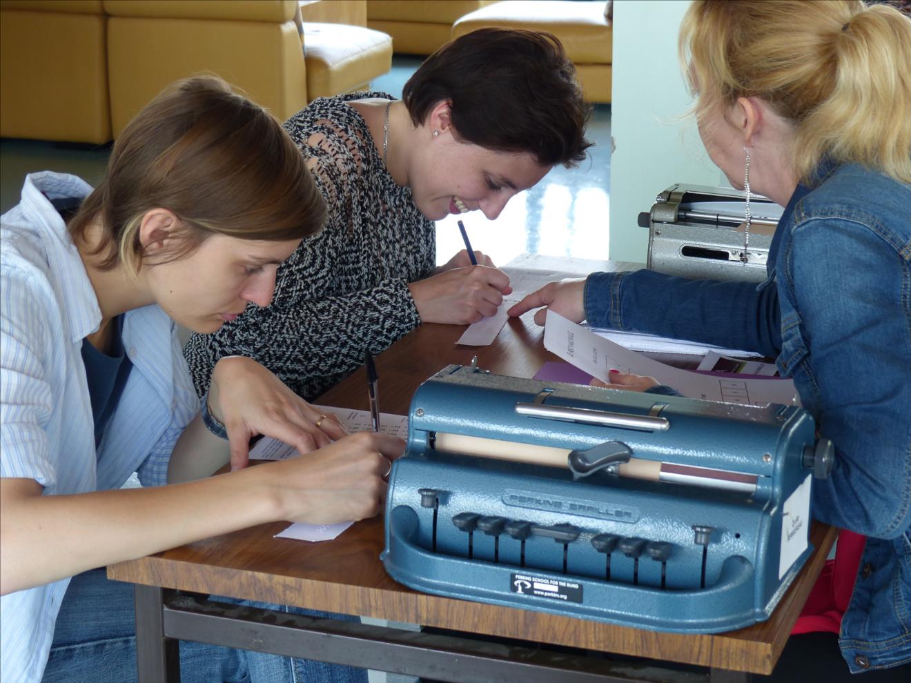 Photo atelier braille FORJA